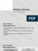 Dno Miednicy (Krocze) M.Tomaszewski