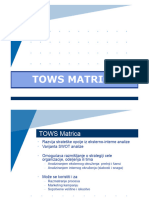 TOWS Matrica