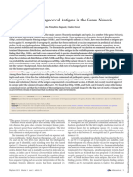 Muzzi Et Al 2013 Conservation of Meningococcal Antigens in The Genus Neisseria