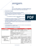 Informativo para Empresas Psicolaborales Nacional 2019