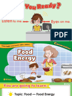 6369425400956031、第一课 食物能量 Lesson 1 Food Energy
