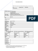 Loan Approval Letter