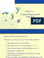 Graphs of Trigonometric Functions