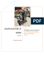 lr3 3d Print Onderhoud Duplicator I3 Mini Met Dominik