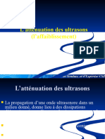 4L'Atténuation Des Ultrasons