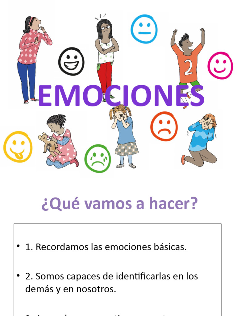 Actividades para Trabajar Emociones Niños | PDF | Las emociones | Amor