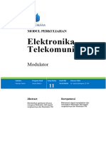 Modul Elektronika Telekomunikasi (TM12)
