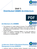 Unit-1 DDBMS Architecture