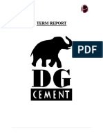 Report On DG Cement