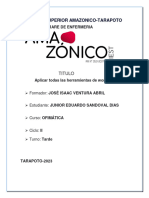 Tarea de Ofimatica JUNIOR SANDOVAL