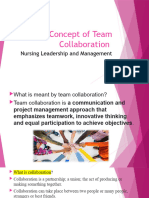 Concept of Team Collaboration