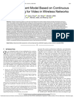 QoE Assessment Model Based On Continuous Deep Learning For Video in Wireless Networks