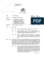 STR Direktif Giat Anggota Dilapangan DLM Melaks Ops Mantap Brata Toba 2023-2024