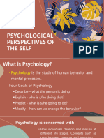 Psychological Perspectives of The Self