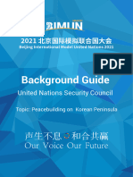 BIMUN2021 - UNSC - Background Guide