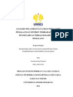 Analisis Pelatihantata Rias Pengantin Pemalangan Sintren Terhadap Tingkat Pengetahuan Perias Di Kabupaten Pemalang