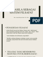 Pancasila Sebagai Sistem Filsafat