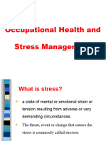 12-Lesson 12-Occupational Health and Stress Management