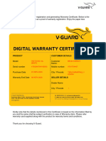 Digital Warranty