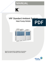 York VRF Standard Ambient System Heat Pump R410A