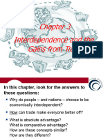 Lecture 03 - Chapter3 - Interdependence & Gain From Trade - An