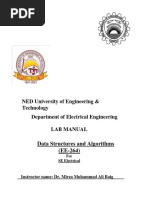 Data Structures and Algorithm MANUAL 