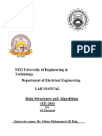 Data Structures and Algorithm MANUAL 