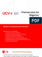 Sesión 6 - Finanzas para Los Negocios