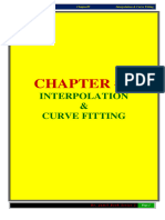 CH#2 Interpolation & Curve Fittings-2nd VersionI-06!11!2023