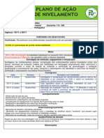 Plano de Nivelamento - 1ºA - LP - Prof. César (4º Bimestre)