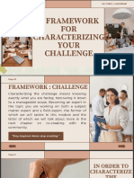 Characterizing Yourr Challenge