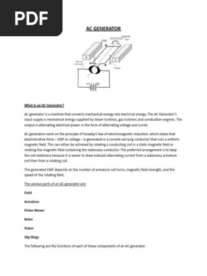 Ac Generator