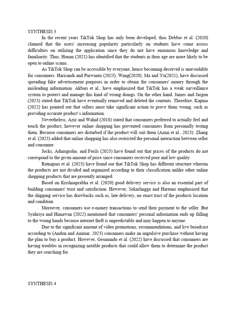 Synthesis Pdf Digital Marketing Marketing