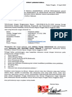 SURAT LAMARAN KERJA TENAGA ADMINISTRASI SEKERTARIAT KPU PROVINSI PAPUA TENGAH YOSAFAT GOBAI