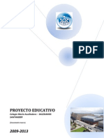 PROYECTO EDUCATIVO-2009-2013