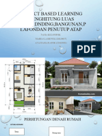 Project Based Learning Menghitung Luas Lantai, Dnding, Bangunan, Plafondan Penutup Atap