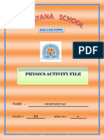 Physics Activity File Cover 4