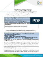 Guía para El Desarrollo Del Componente Práctico y Rúbrica de Evaluación - Unidad 3 - Fase 4 - Componente Práctico - Salida de Campo