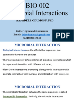 Microbial Interaction 1