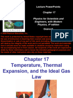 Temperature, Thermometry, Thermal Expansion & Gas Laws