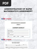RMA Grade 1 Assessment Materials Booklet 17 June2023 | PDF | Shape ...