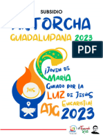 Subsidio Antorcha Juvenil Guadalupana 2023