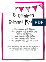 Commas Posters