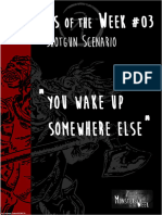 (ENG) Monsters of The Week 03 You Wake Up Somewhere Else