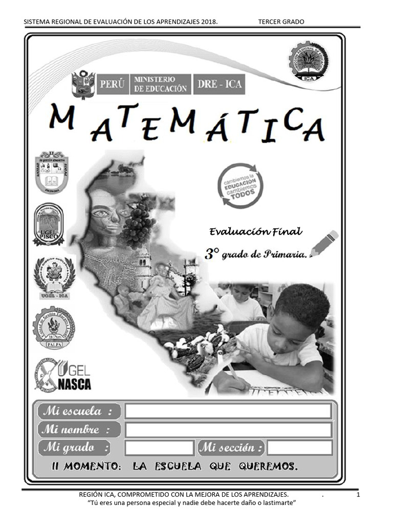 Matematica Tercer Grado Pdf
