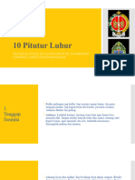 10 Pitutur Luhur