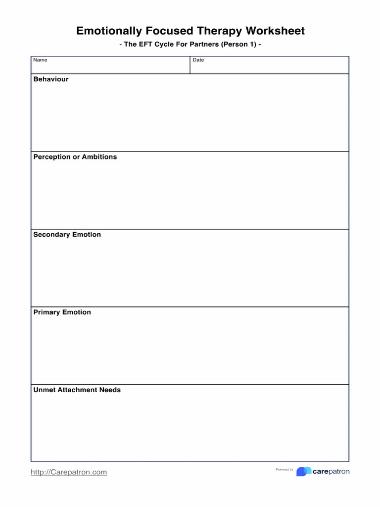 63dc799e83953d063cada8ee Emotionally Focused Therapy Worksheet