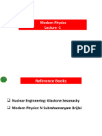 Lecture 1 Modern Physics For Students