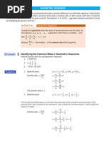 Definition of Geometric Sequence