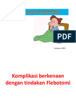 Komplikasi Flebotomi